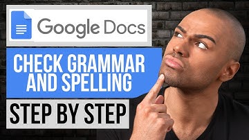 How to Check Grammar and Spelling in Google Docs | Step by Step Google Docs Tutorial