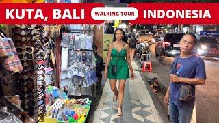 KUTA BALI NIGHTLIFE 2023 🇮🇩 Night Bali WALK