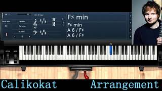The Parting Glass - Ed Sheeran -  Piano