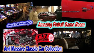 #1817 Massive Pinball Machine &amp; Classic Car Collection under One Roof - TNT Amusements