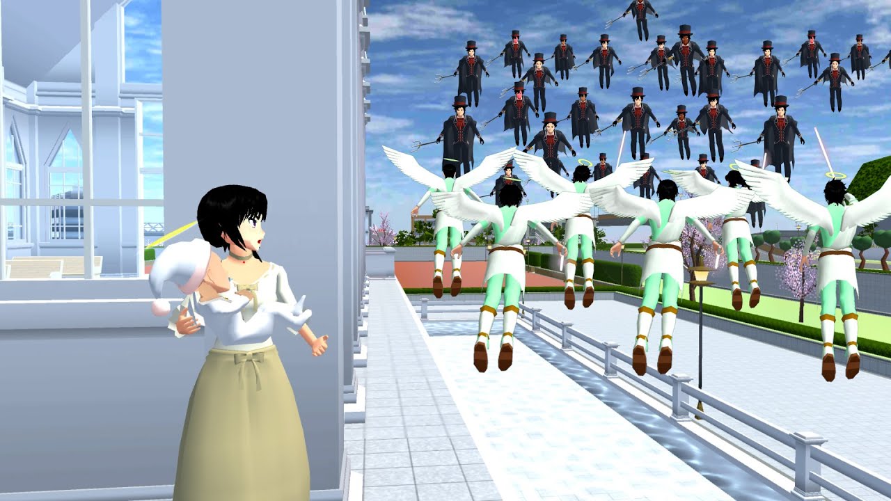 [FILM] MY SON IS AN ANGEL || SAKURA SCHOOL SIMULATOR