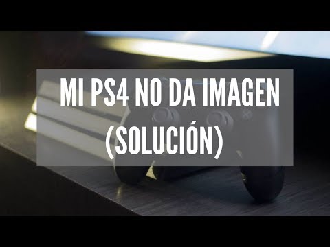 PS4 no muestra imagen (solución alternativa )