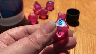 Dice Re-inking with acrylic paint