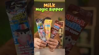 I Tried Magic Milk Sipper #shorts #Viral