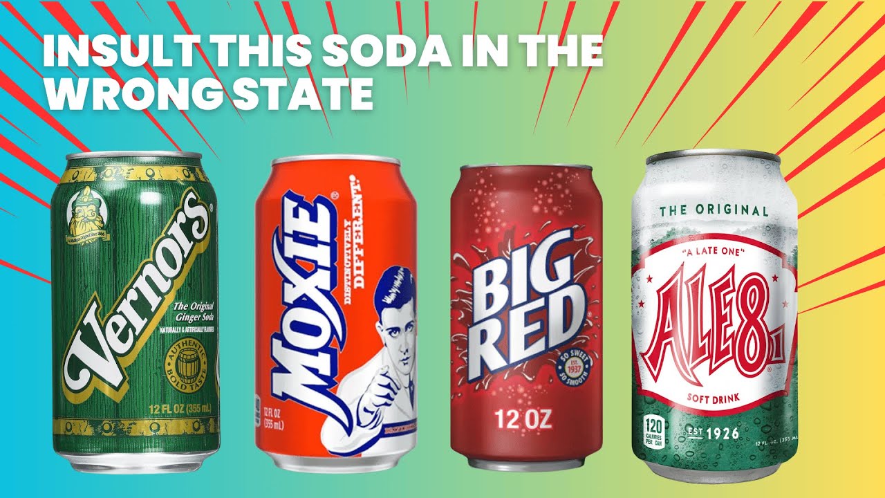 Самый любимый газированный напиток в Америке, который можно найти в каждом штате (местные жители ...