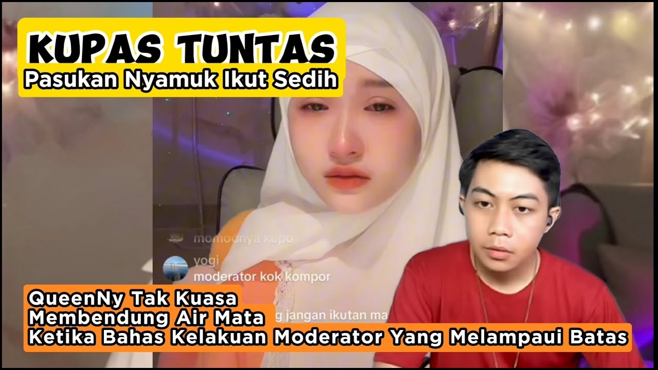 QueenNy Nangis Luapkan Isi Hatinya Melalui Siaran Langsung #queenny #vietnam  #viral #herissskuyy
