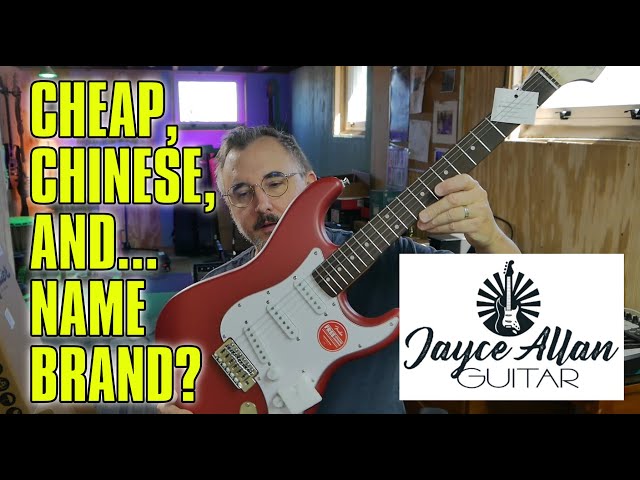 The Fender Squier Debut. Cheap, Chinese and Name Brand