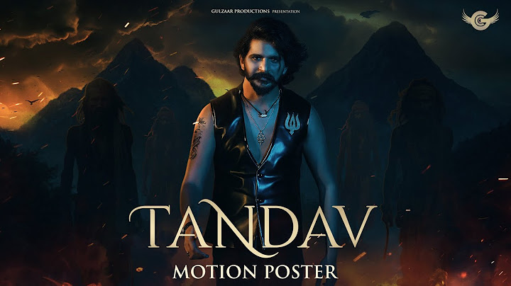 Gulzaar Chhaniwala - TANDAV  | Motion Poster | Releasing on 17 June 2025
