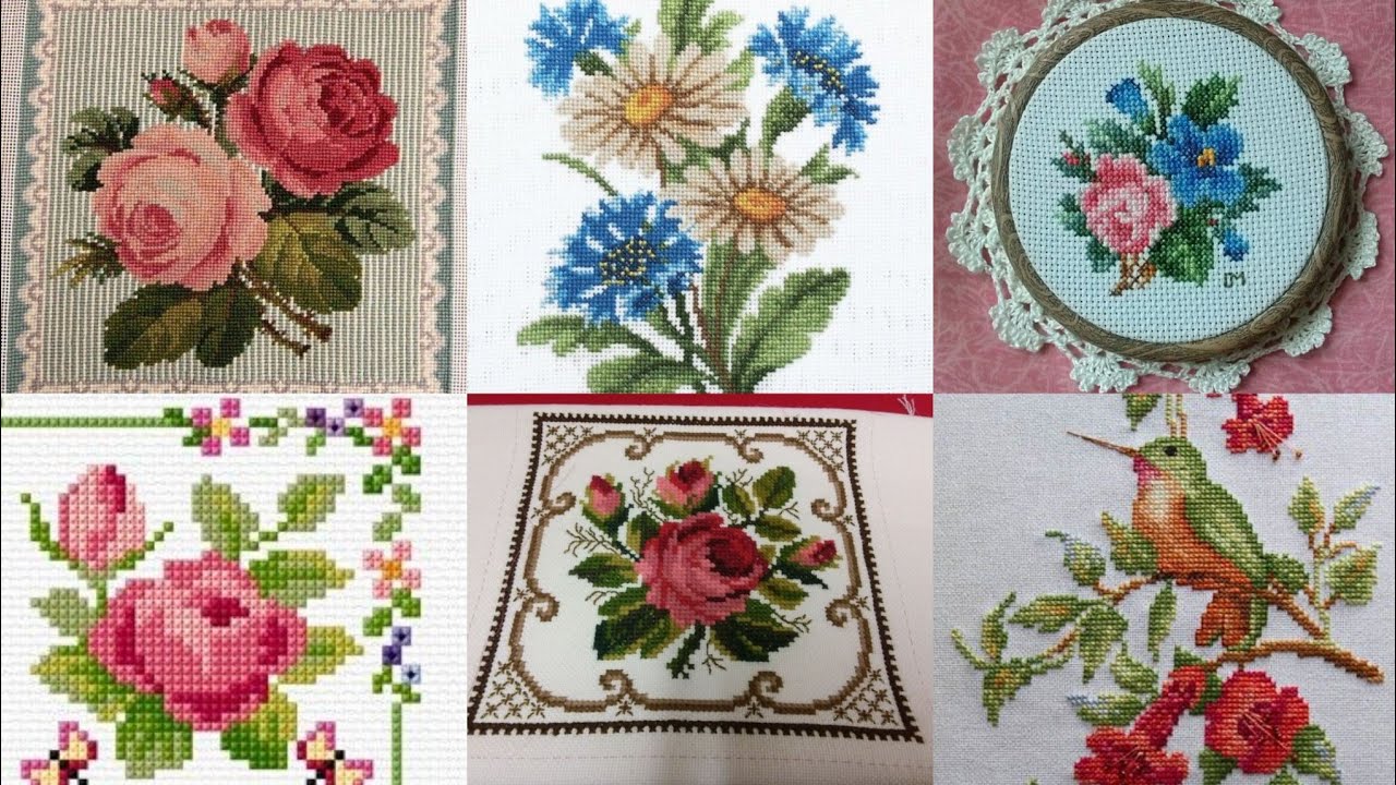 stunning and elegant Cross stitch patterns for everything