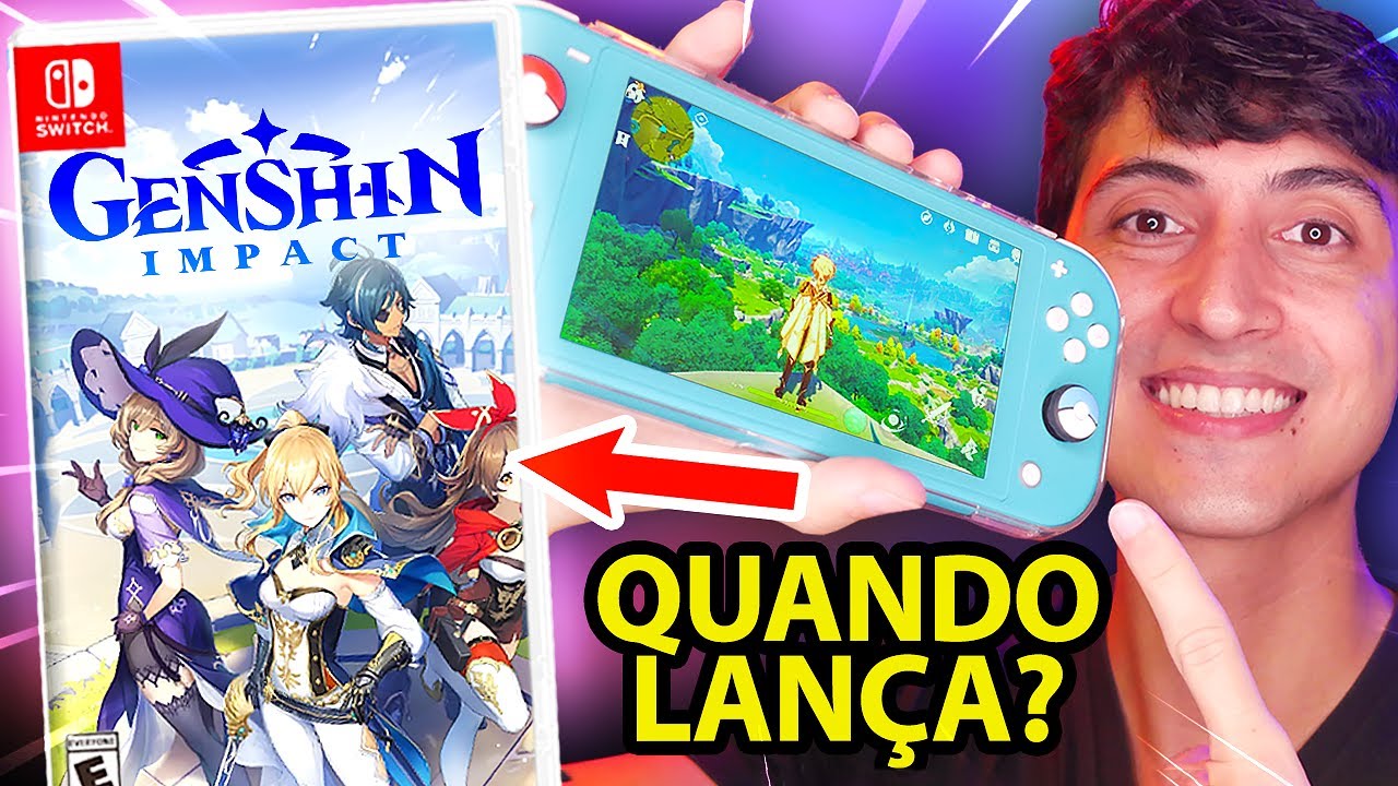 Lancamento De Genshin Impact No Nintendo Switch Quando Vai Ser Youtube