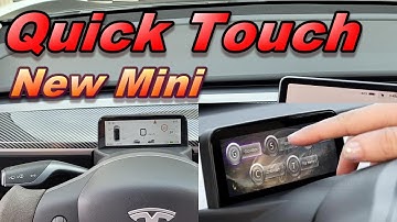 Mini Screen - Quick Touch for Tesla 3/Y - Review and Full Install