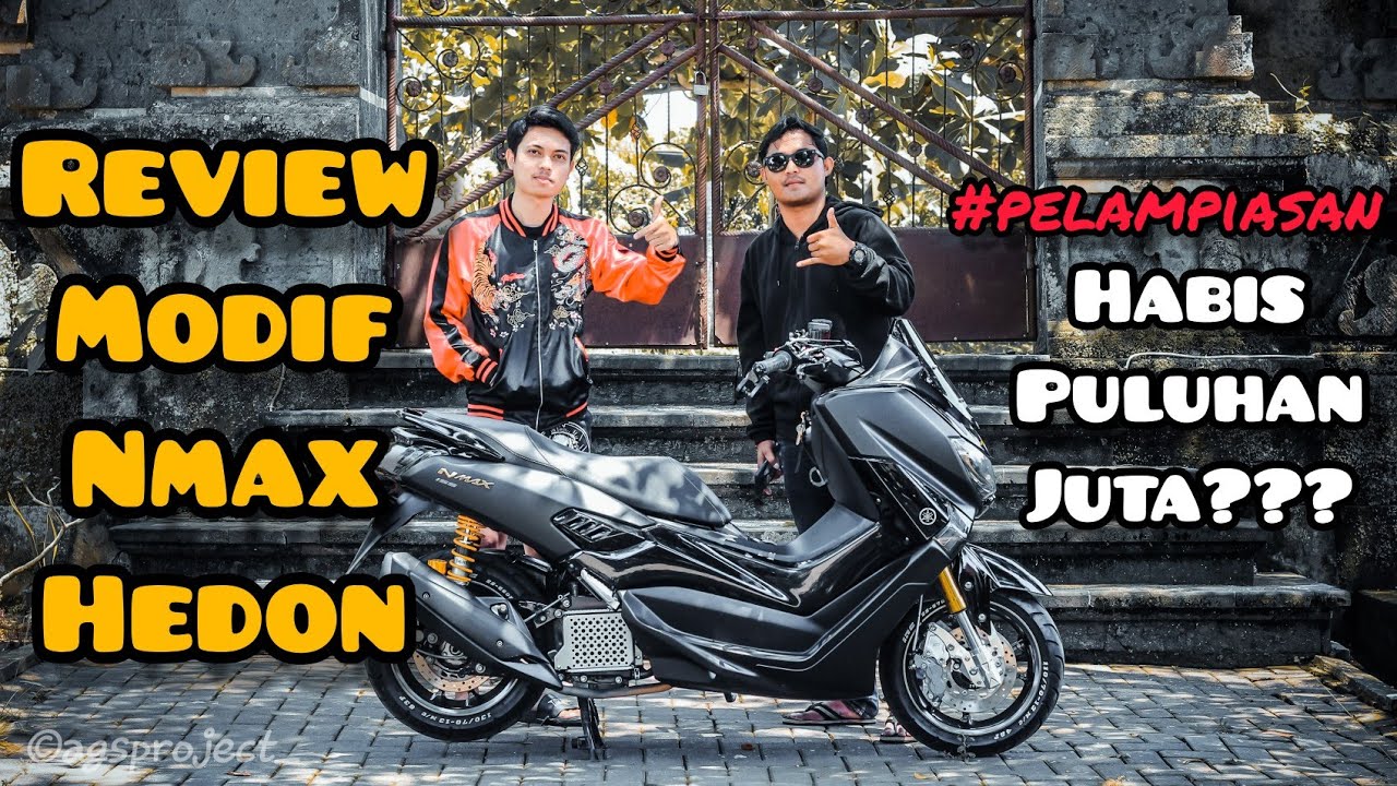 MODIF NMAX SIMPLE ELEGAN 100% KORBAN PELAMPIASAN - YouTube