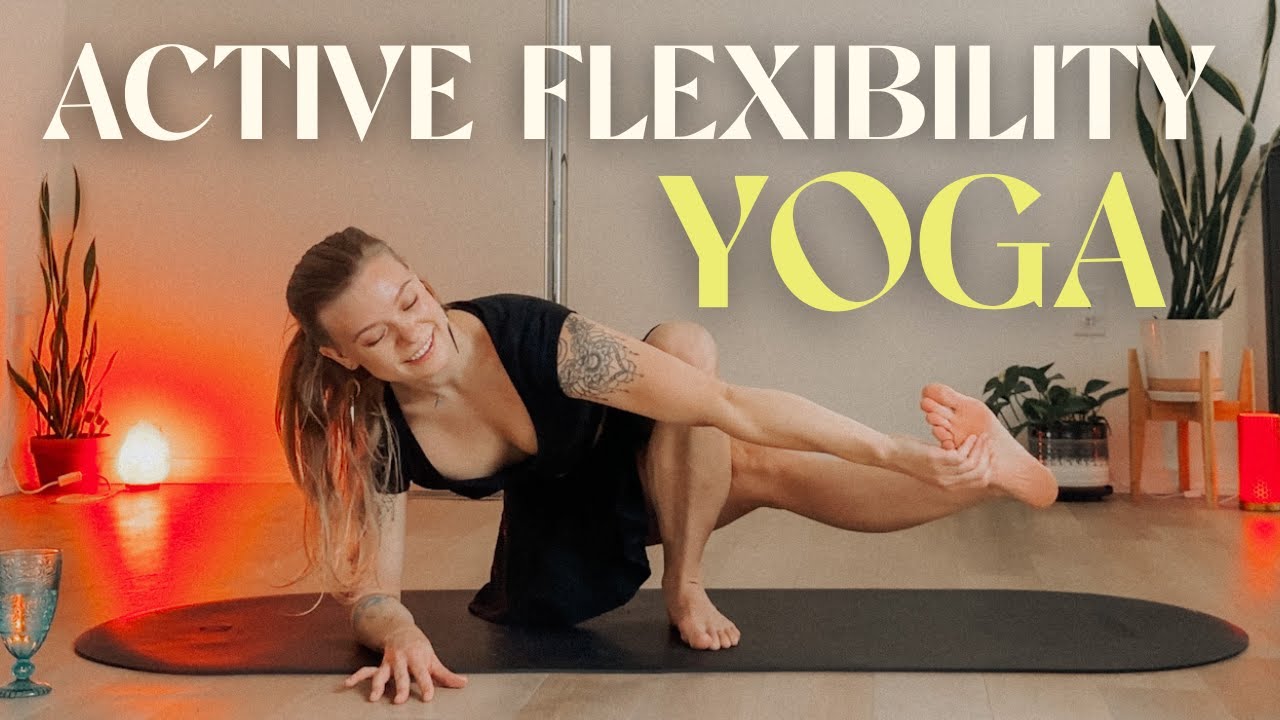 40-минутная силовая йога для развития подвижности всего тела | Сила, баланс и глубокая растяжка д...