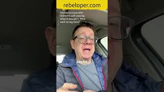 You had an issue with biometric auth passing when it shouldn’t. What went wrong there?