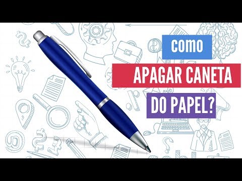 Vídeo: Como Remover Texto Do Papel