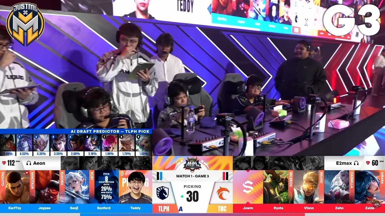 TEAM LIQUID PH vs TNC | Game 3 | MPL PH S18 | WEEK 5 DAY 1