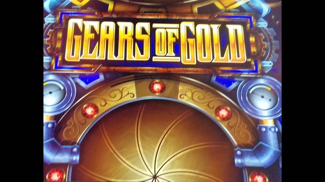 "Gears of Gold" *live play* (base game bonuses) YouTube