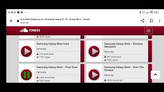 Download Lagu Samsung Galaxy Note - Pure Tone MP3