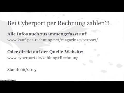 Bei Cyberport auf Rechnung kaufen? So wird's gemacht!