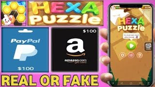 Hexa Puzzle Real or Fake ,  Honest Review By Az . screenshot 2