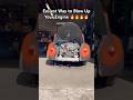 Easiest Way to Blow Your Engine🔥🔥🔥 #vvw #vwbug #car #diy #automobile