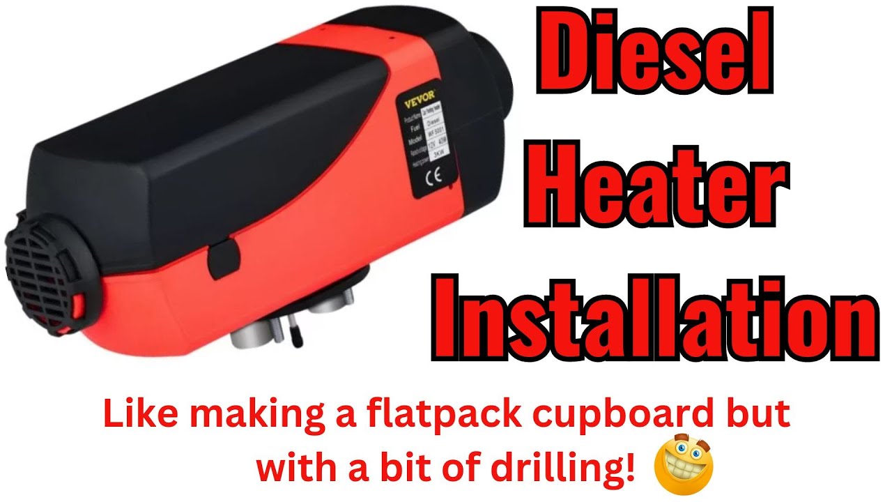 How To Install a Diesel Heater - Motorhome Diesel Heater - YouTube