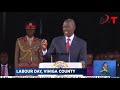 RUTO PROMISE TO ASHAME GACHAGUA,SIFUNA AND OPPOSITION FOR SAYING HAFANYI KAZI!!!