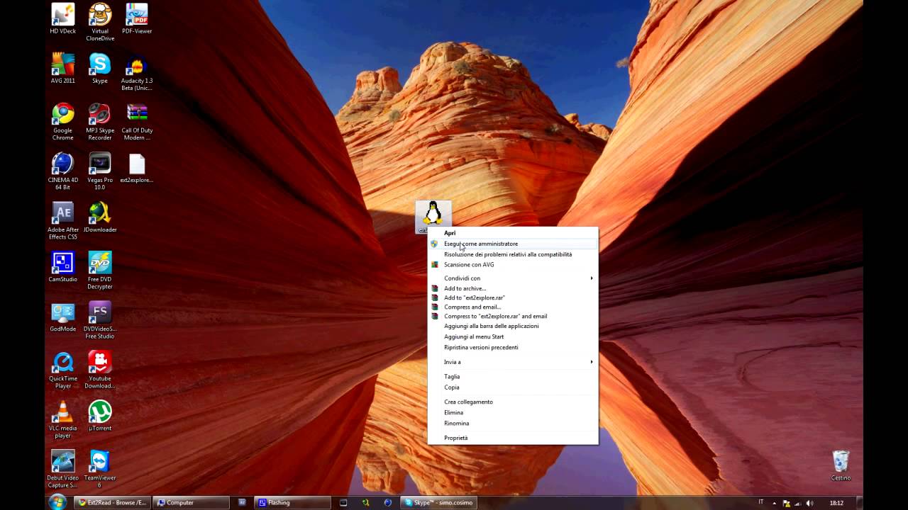 Ext2explorer Ubuntu Blog - Giorno 33 - Ext2explorer per vedere le partizioni linux ...