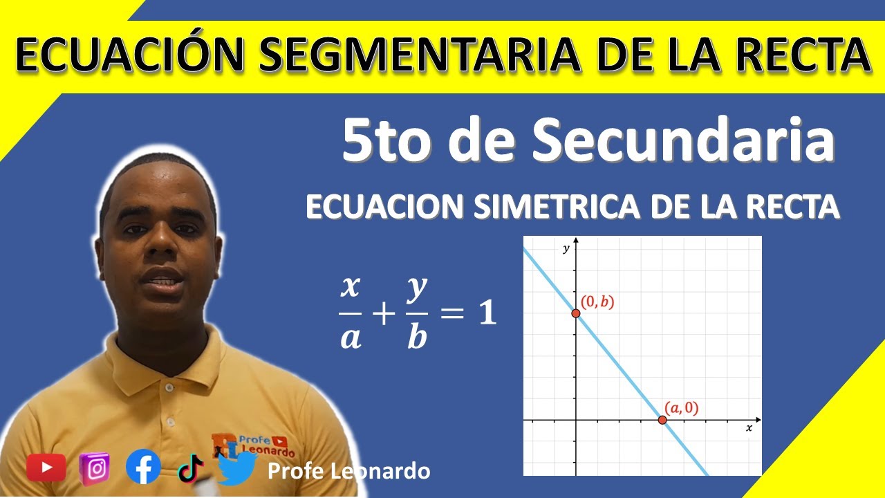 como-hallar-la-ecuaci-n-segmentaria-de-una-recta-ejercicio-1-youtube