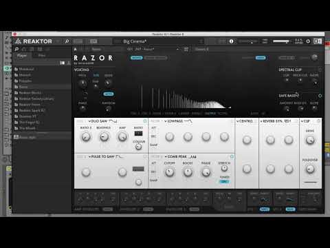 How To: Making analog bass sounds in RAZOR | Native Instruments