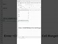 COUNT vs COUNTA in Excel | How to use COUNTA Formula #shorts #exceltutorial #tech #exceltips #excel