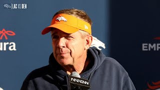 HC Sean Payton on the Broncos' change at quarterback: 'I'm just interested in winning'