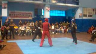 Taekwondo ITF vs. Kickboxing (light contact -69kg)