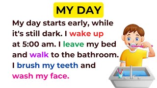 My Day | Improve Your English | English Listening Practice | English Speaking Practice