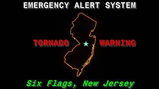 Tornado Warning: Six Flags Great Adventure, NJ