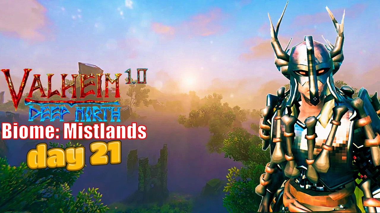🔴LIVE: Biome: Exploring Mistlands Pt 1! | Valheim 1.0 Deep North - Day 21~
