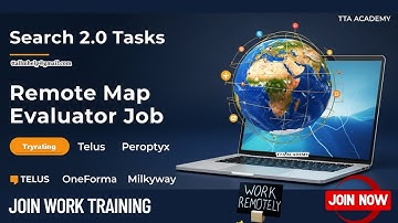 Search 2.0 Tasks Tryrating | Telus | Oneforma | Peroptyx | Count Your Task | English Video