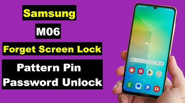 Hard Reset Samsung M06 | Samsung M06 Pattern Pin Password Unlock | Samsung M06 Forget Screen Lock