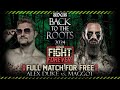 Free match alex duke vs maggot  wxw fight forever  wxw back to the roots 2024