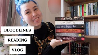 Reading The Bloodlines Series | Bloodlines Reading Vlog
