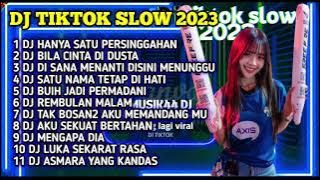 DJ TIKTOK TERBARU 2023 FULL ALBUM || DJ HANYA SATU PERSINGGAHAN