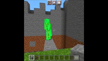 Minecraft saving a Emerald Golem😍😍😍 #shorts