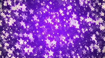 Two-hour relaxing screensaver with Abstract Background with nice purple flying stars