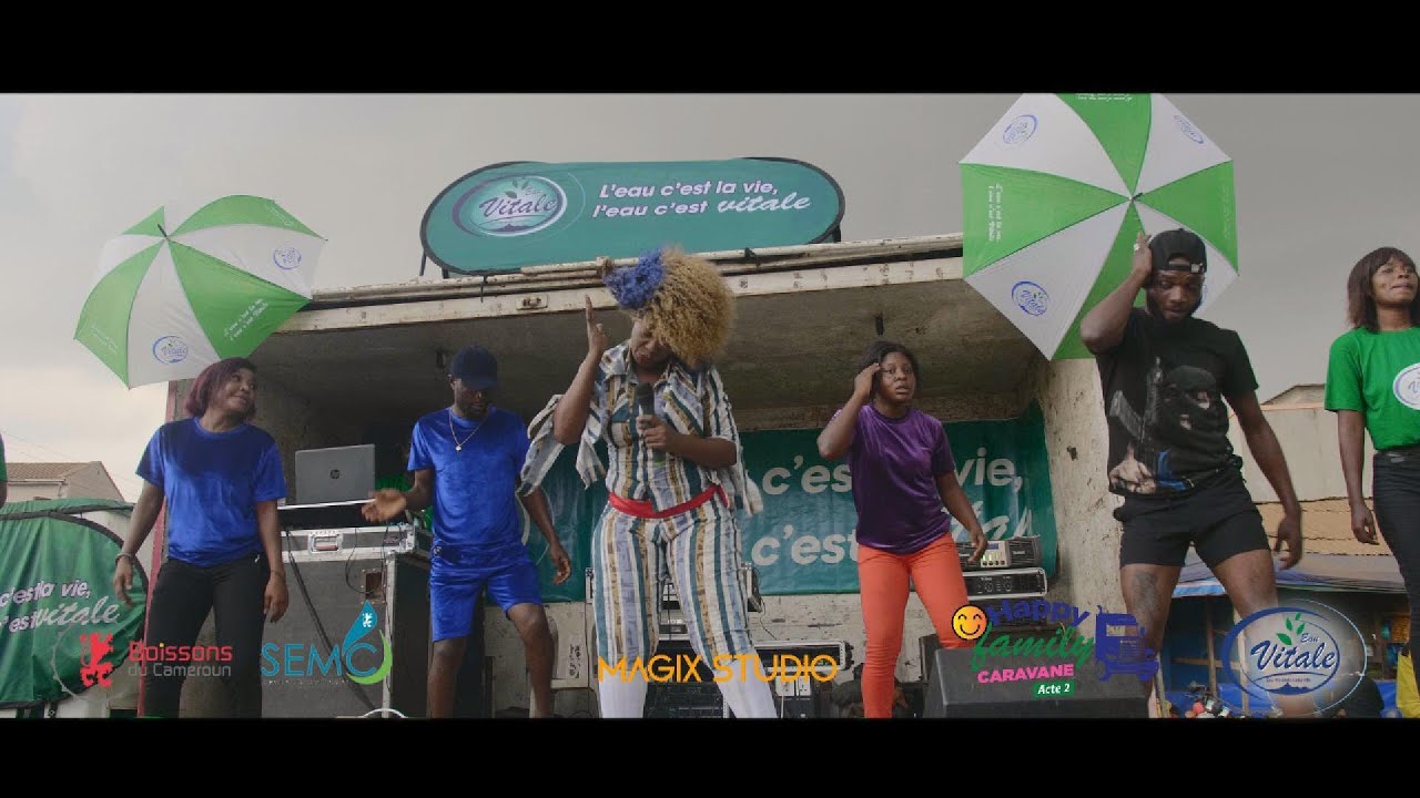 majoie ayi met le feu au marche de nkoabang