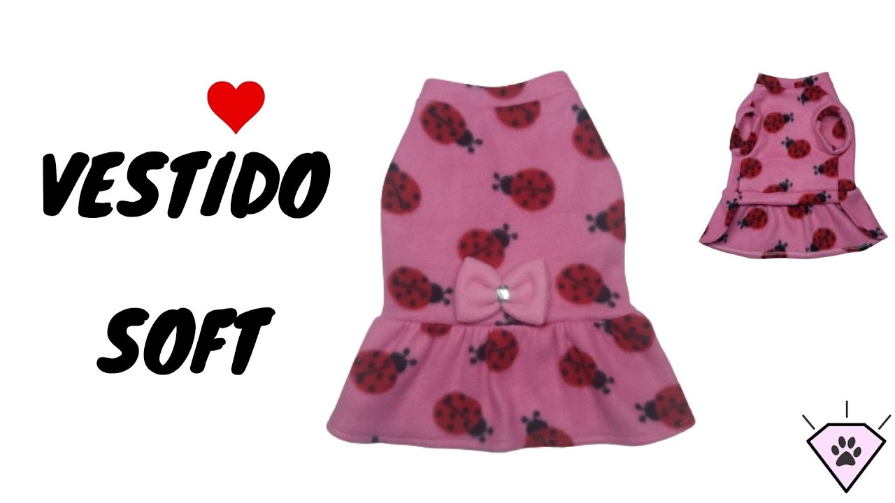 #V18 - VESTIDO SOFT - MACIO-QUENTINHO E CONFORTÁVEL- TAM P