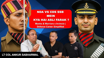 NDA aur CDS SSB mein kya hai asli farak? | Monks and Warriors x Invincio | Defence Career Explained