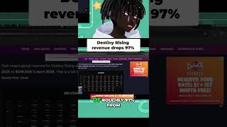 "Destiny Rising" Game Revenue CRASHES 97%! Unbelievable Drop! #shorts #vtuber #livestream #Destiny