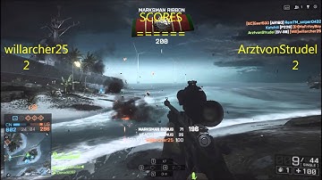 Battlefield 4 Sniper Battle #2 - Neck and Neck