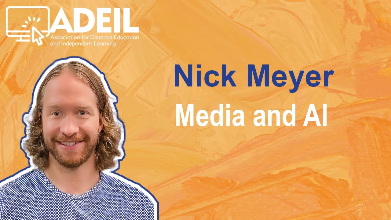 ADEIL Nick Meyer Interview 4: Artificial Int AI Instructional Media Scenario Based Learning Ethics