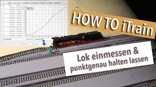 iTrain Tutorial: Speed Profiling, CV Settings & Inertia Simulation